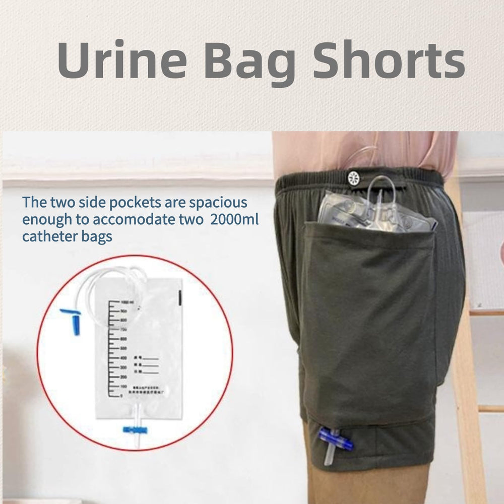 Lmaray urine bag pockets offer easy access for monitoring and changes