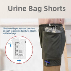 Lmaray urine bag pockets offer easy access for monitoring and changes