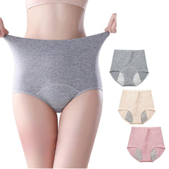 Lmaray washable underwear three-pack in colors for light leakage protection.