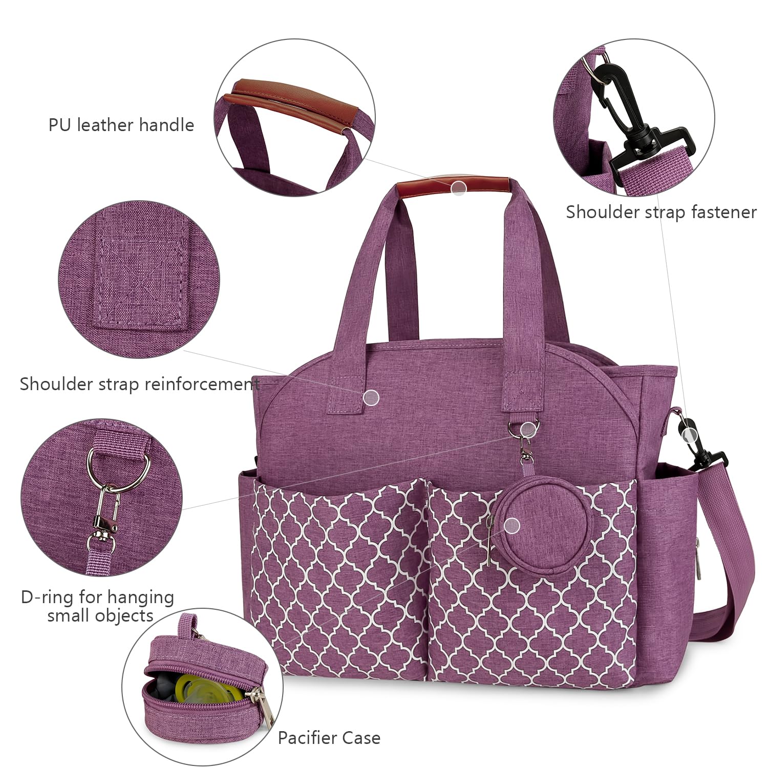 Lmbabter tote in backpack mode, versatile for travel.