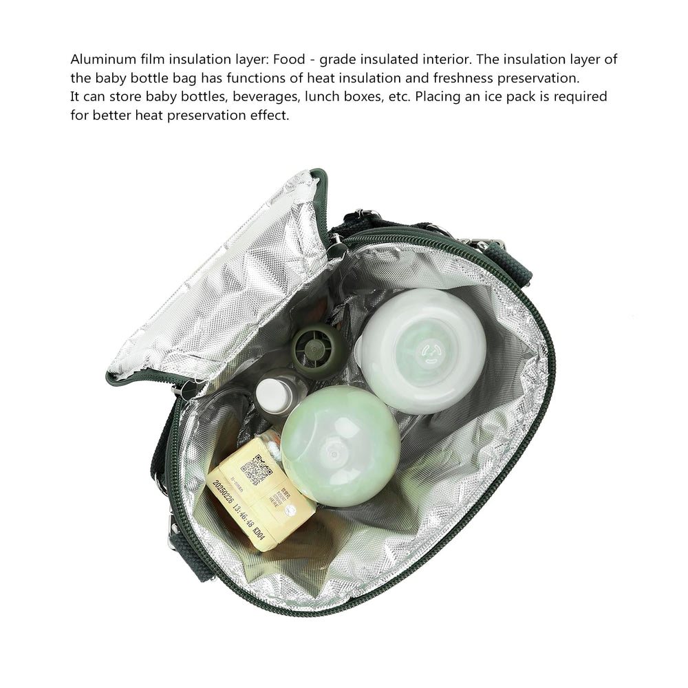 Lmbabter stroller attachment offers quick access to essentials.