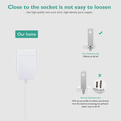 Lnauy Graco Sway2Me charger delivers consistent power for lullaby moments.