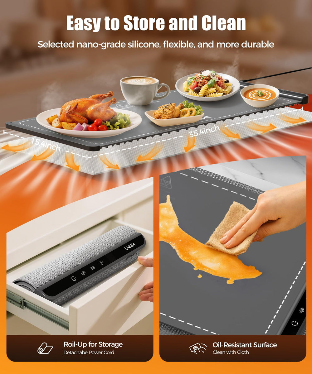 LNNIW compatible with glass, ceramic, stainless steel and more for versatile hosting