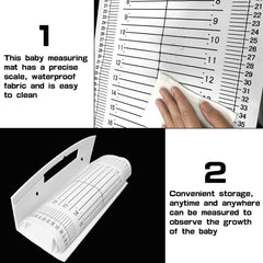 LNQ LUNIQI folded baby height measure for compact storage and portability