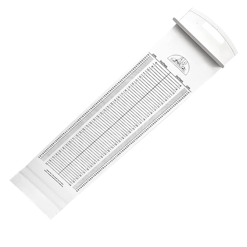 LNQ LUNIQI baby height ruler front view with clear scale for quick home measurements