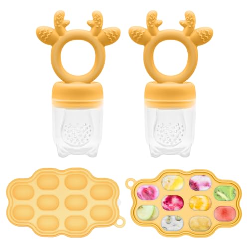Lnxusoqs breastmilk popsicle mold set with compact freezer tray