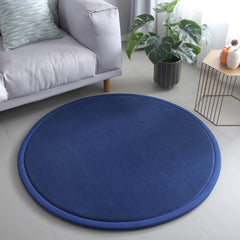 Loartee memory foam circular play mat cushions crawls and play sessions