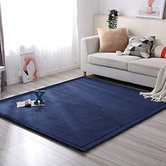 Loartee rug bottom features an anti-slip layer to prevent movement during play.