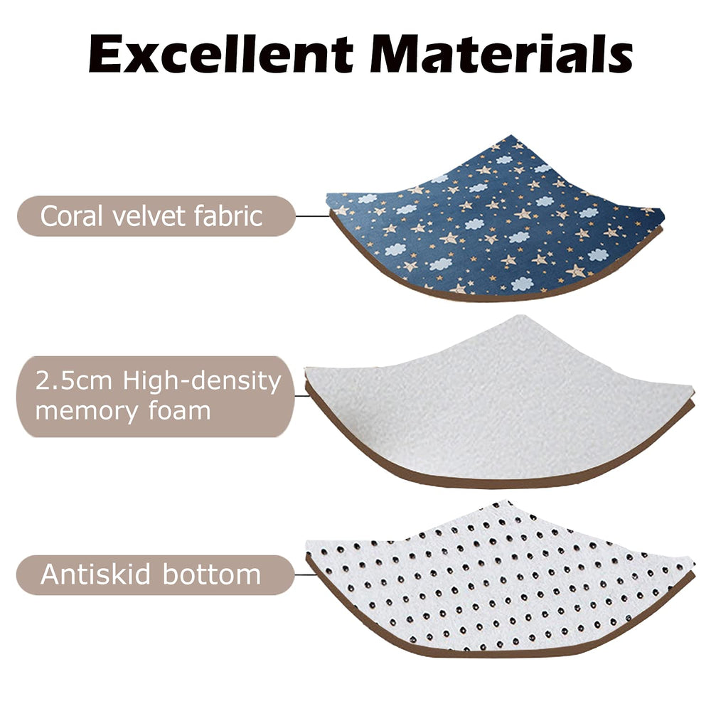 Loartee soft surface supports tummy time and play