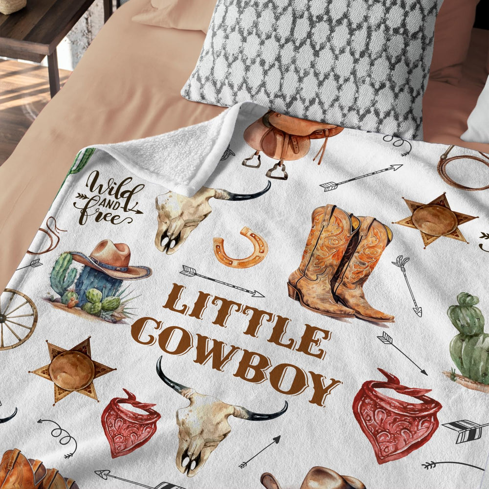 Locobird west-inspired blanket ideal for travel and on-the-go use.