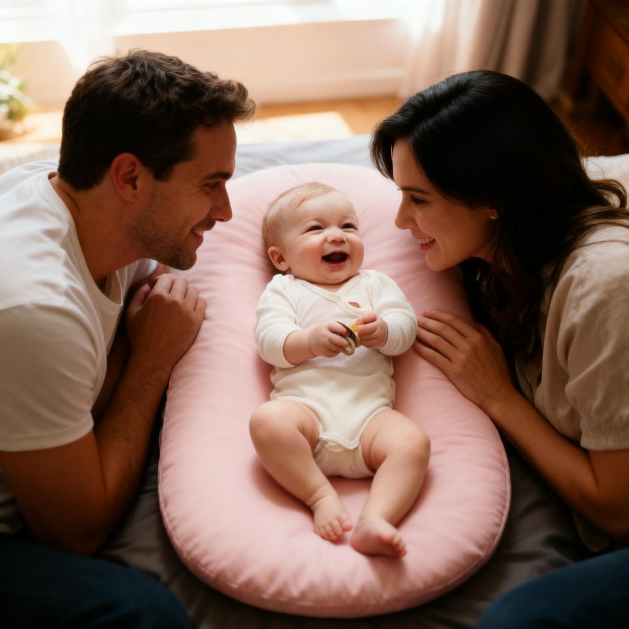 Loevin Baby Lounger Vacuum Packaging ships compactly for families on the go