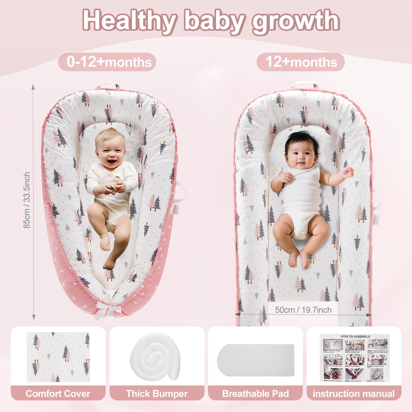 Loevin removable cover with zipper keeps cleaning quick.