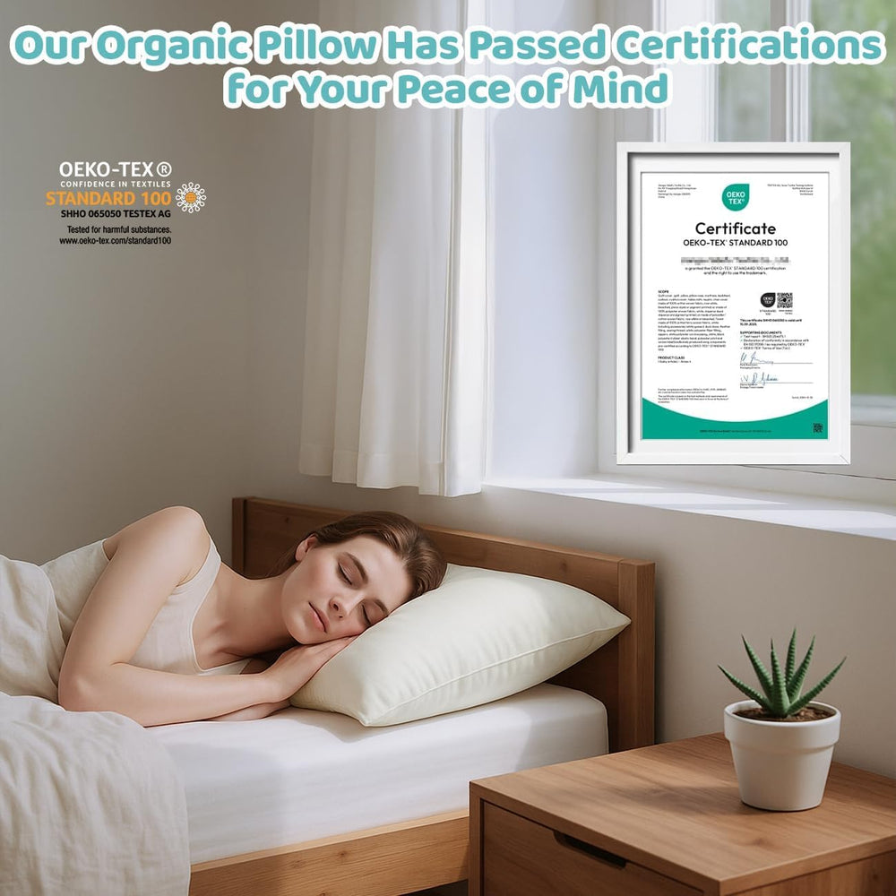 LOFE certifications badge confirms safety standards and organic integrity.