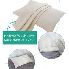 Lofe off-white organic cotton color with natural unbleached finish.
