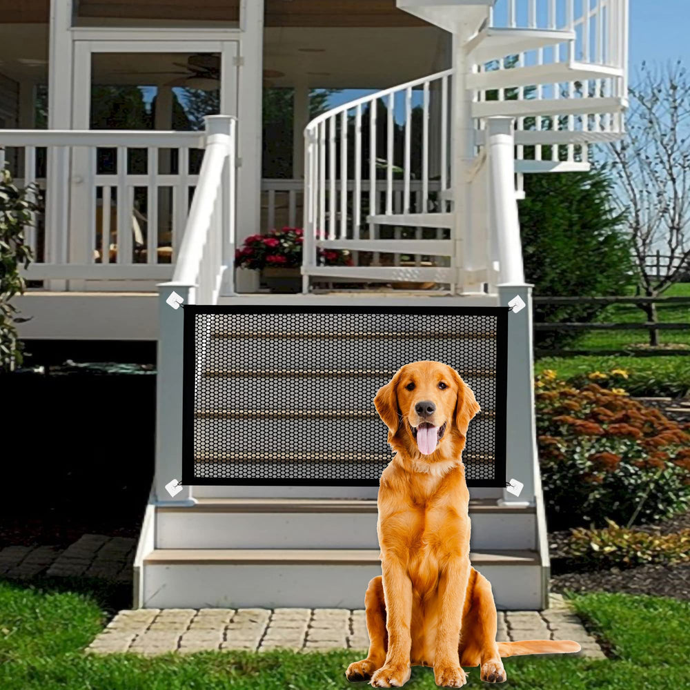 Lofekea stair gate positioning highlights wide doorway fit