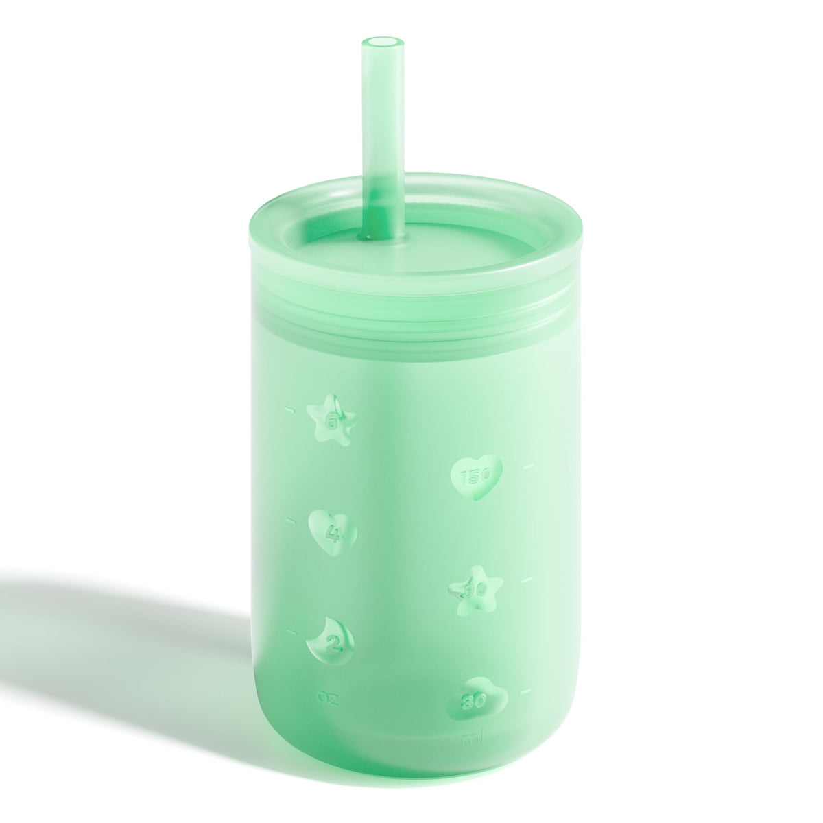 Login Life Sippy Cup Lemon with straw lid for mess-free sipping on the go
