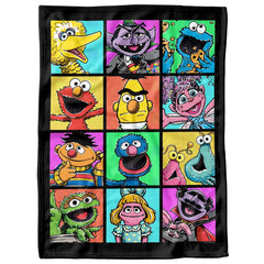 LOGOVISION Sesame Street double-stitching ensures durable edges for daily use.