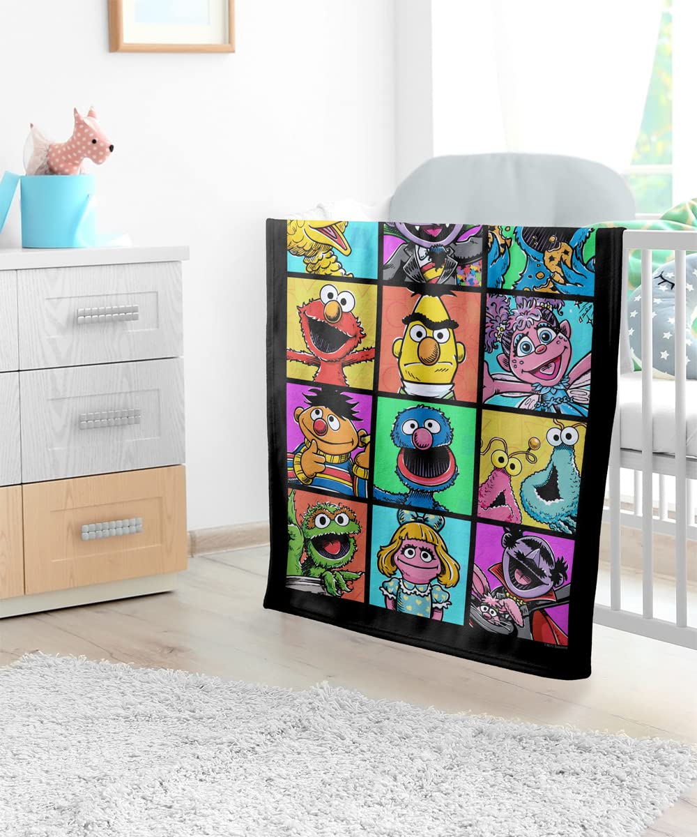 LOGOVISION Sesame Street dye-sublimation color stays vibrant through repeated washing.