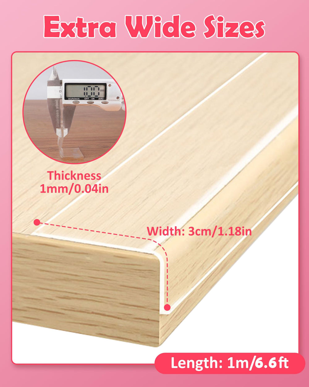Loiion edge protector on sink protects little hands during daily tasks