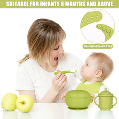 Lokeisna 4-in-1 cup with sippy lid for toddler drinking practice.