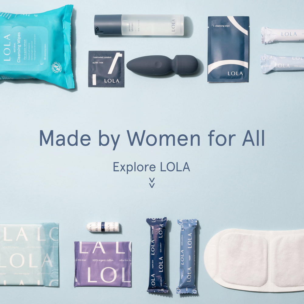 Lola HSA/FSA eligible feminine care for easy budgeting.