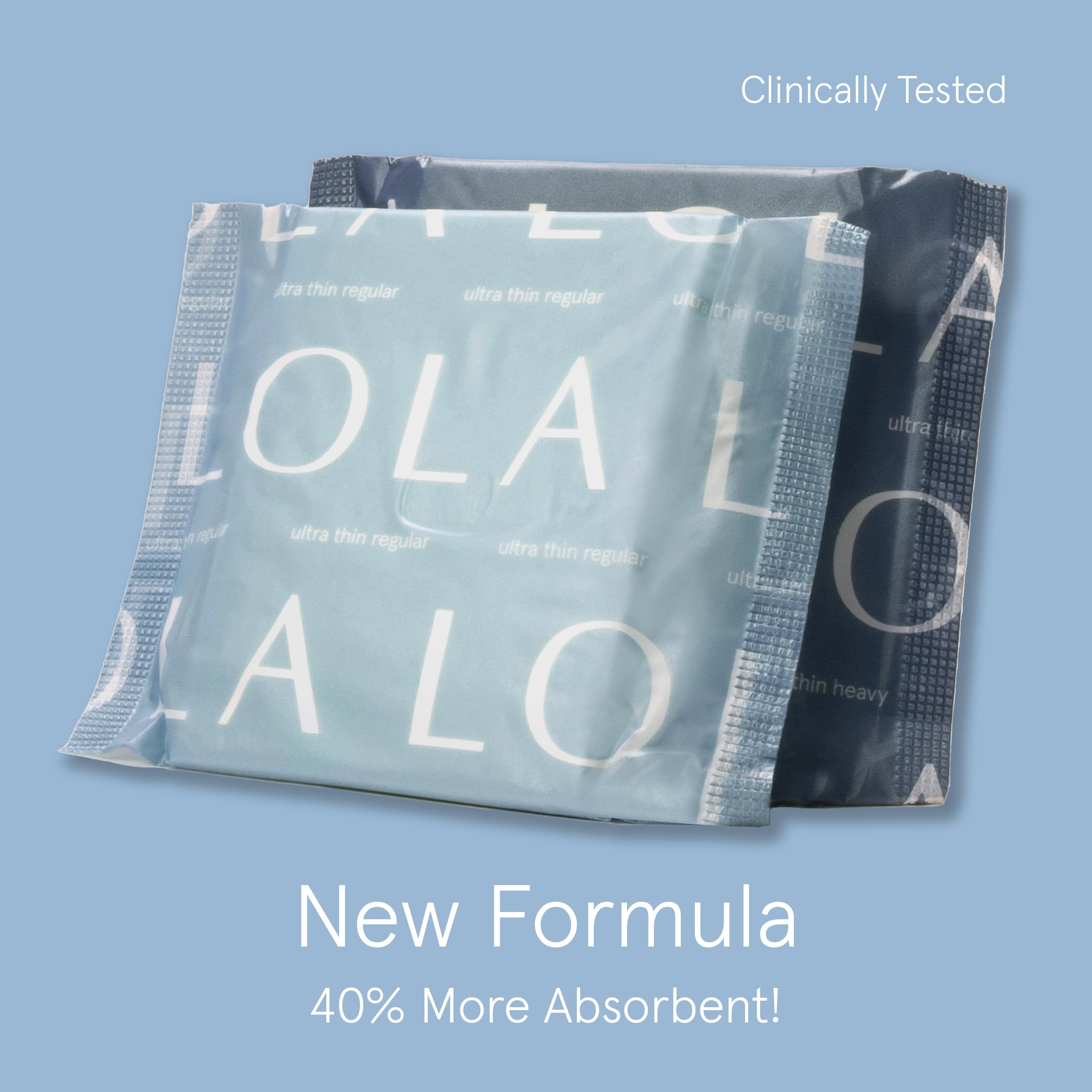 LOLA organic cotton pads designed for gentle, natural protection