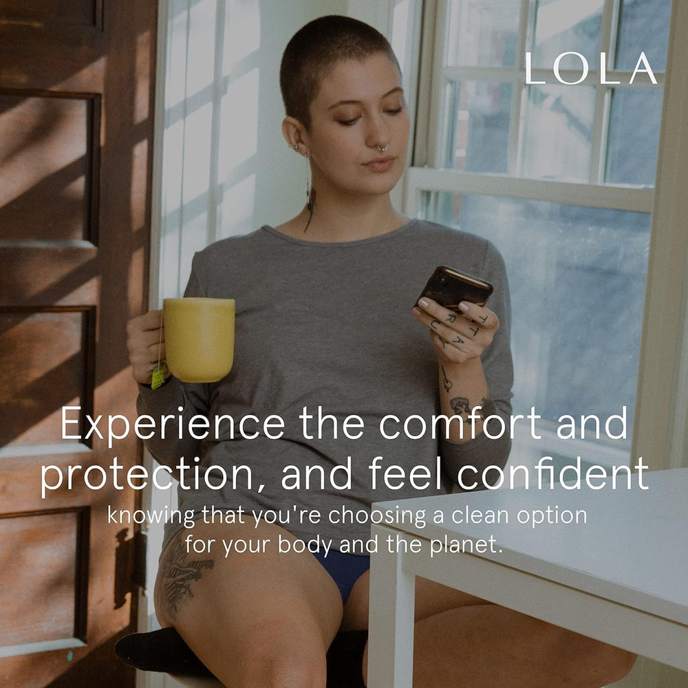 LOLA secure-fit pads for an active lifestyle and confidence