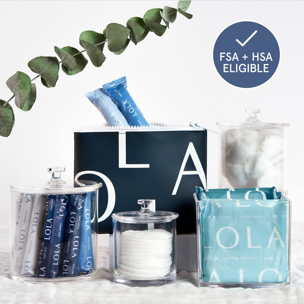 LOLA super plus tampons with compact applicator for stronger protection