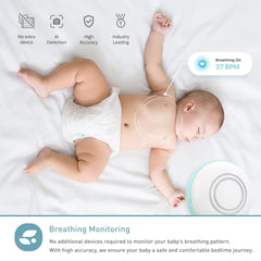 Lollipop baby monitor border cross-detection detects movements near crib edges for quick alerts.