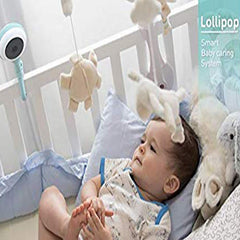 Lollipop Baby Monitor cross detection tracks crib movements for timely alerts