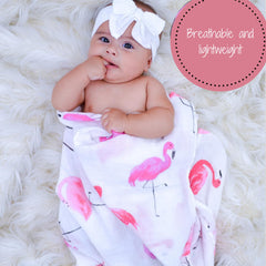 LollyBanks 100% cotton muslin swaddle delivers breathable softness for daily cuddles