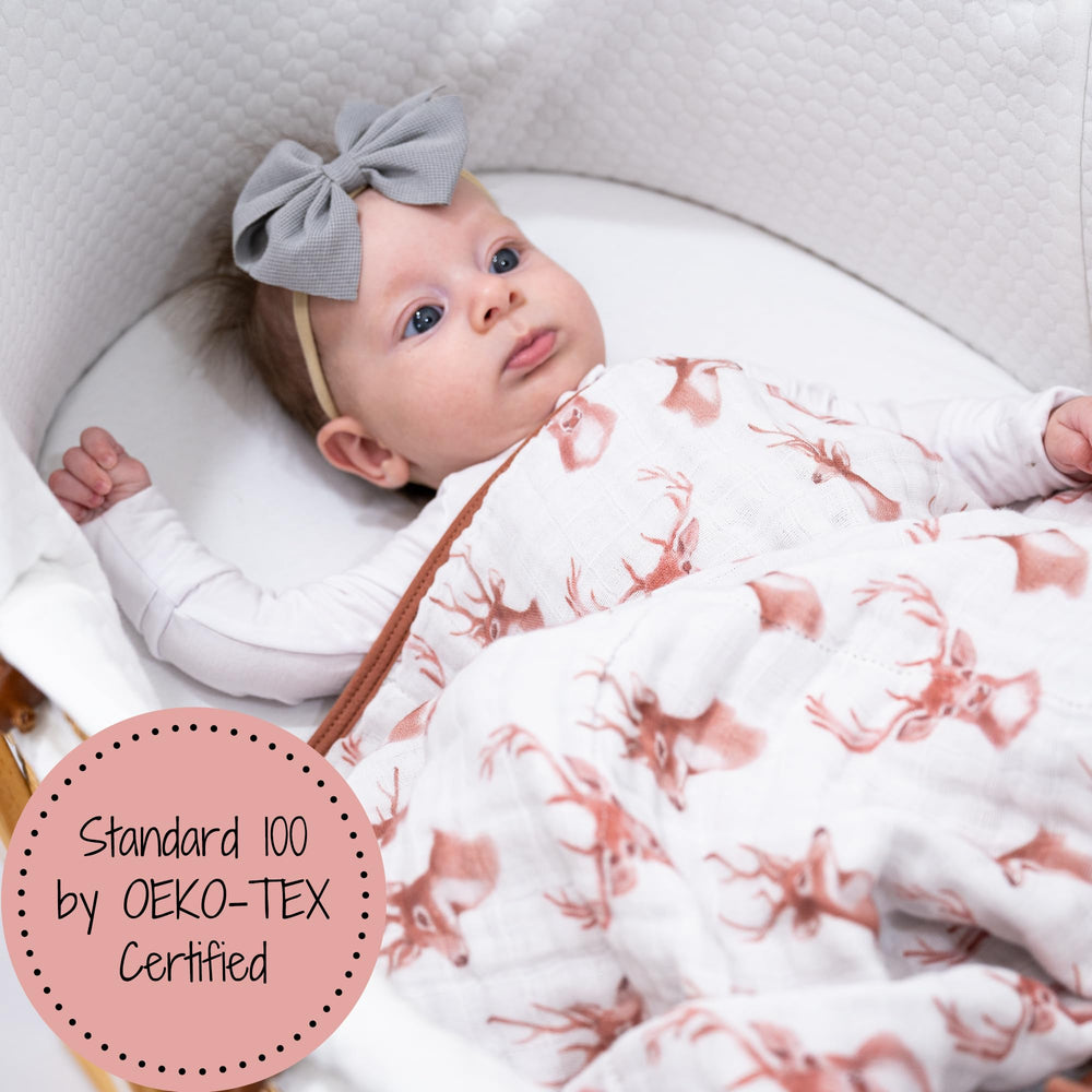 LollyBanks baby blanket ideal for nap time and stroller travel