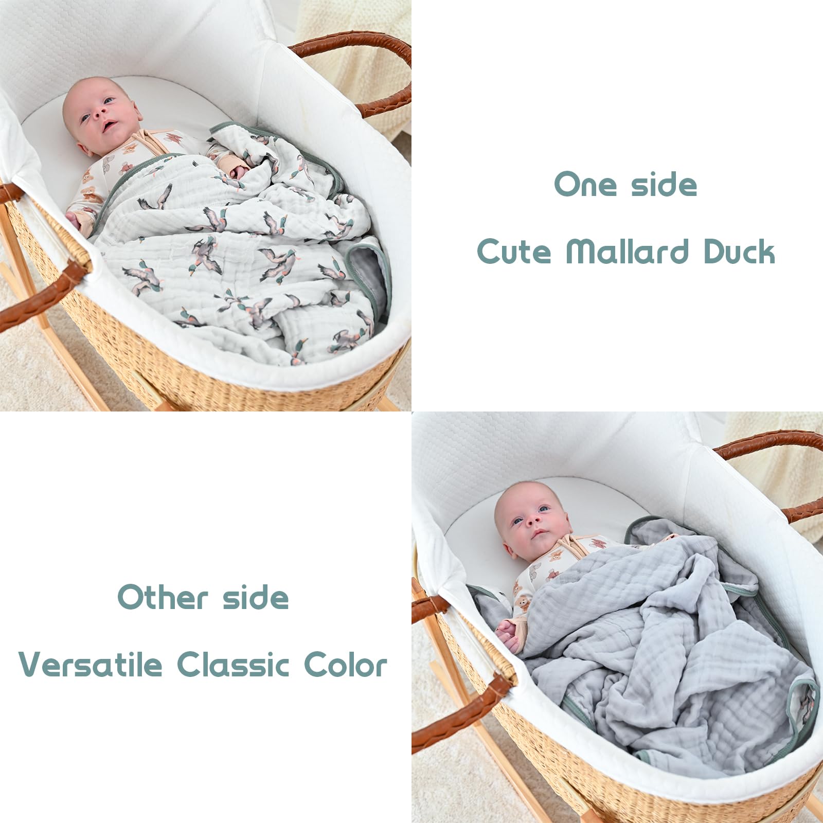 LollyBanks baby blanket in nursery setup shows snuggle-ready design for cozy daytime naps.