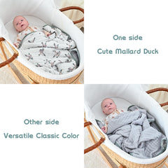 LollyBanks baby blanket in nursery setup shows snuggle-ready design for cozy daytime naps.
