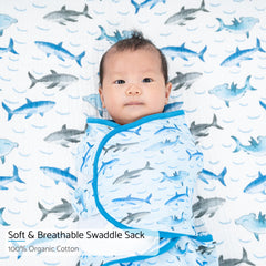 LollyBanks swaddle wings adjustable for snug fit