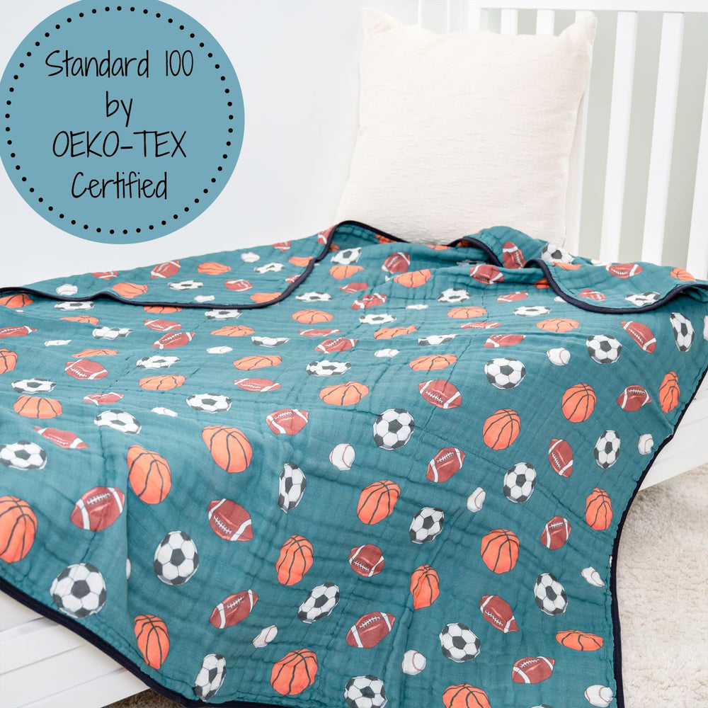 LollyBanks boy-friendly nursery blanket, cozy comfort for cuddles.