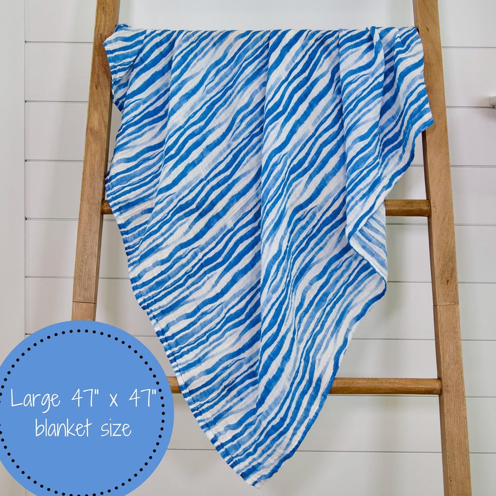 LollyBanks swaddle ready for diaper bag and on-the-go needs