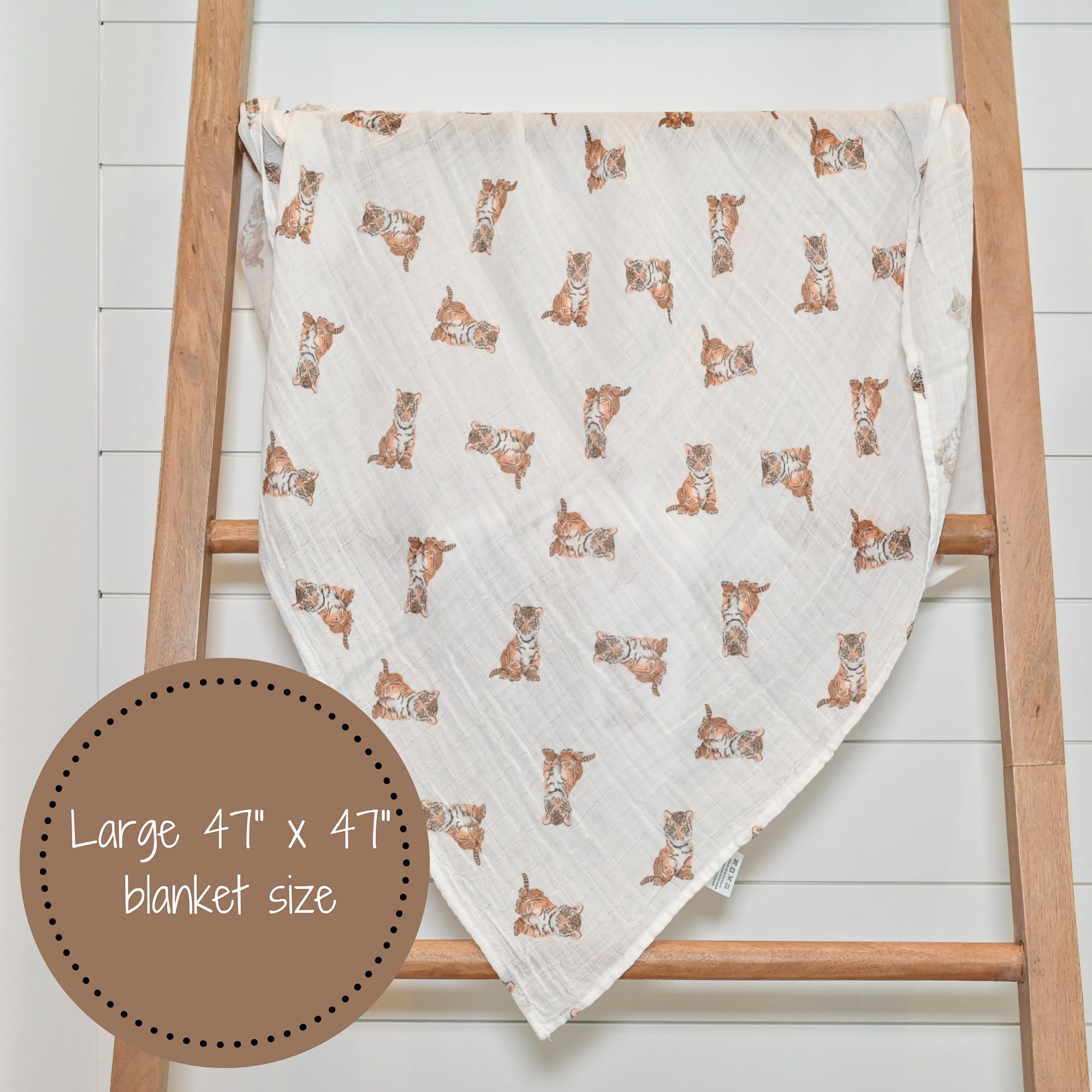 LollyBanks diaper-bag essential swaddle for quick comfort on the go.