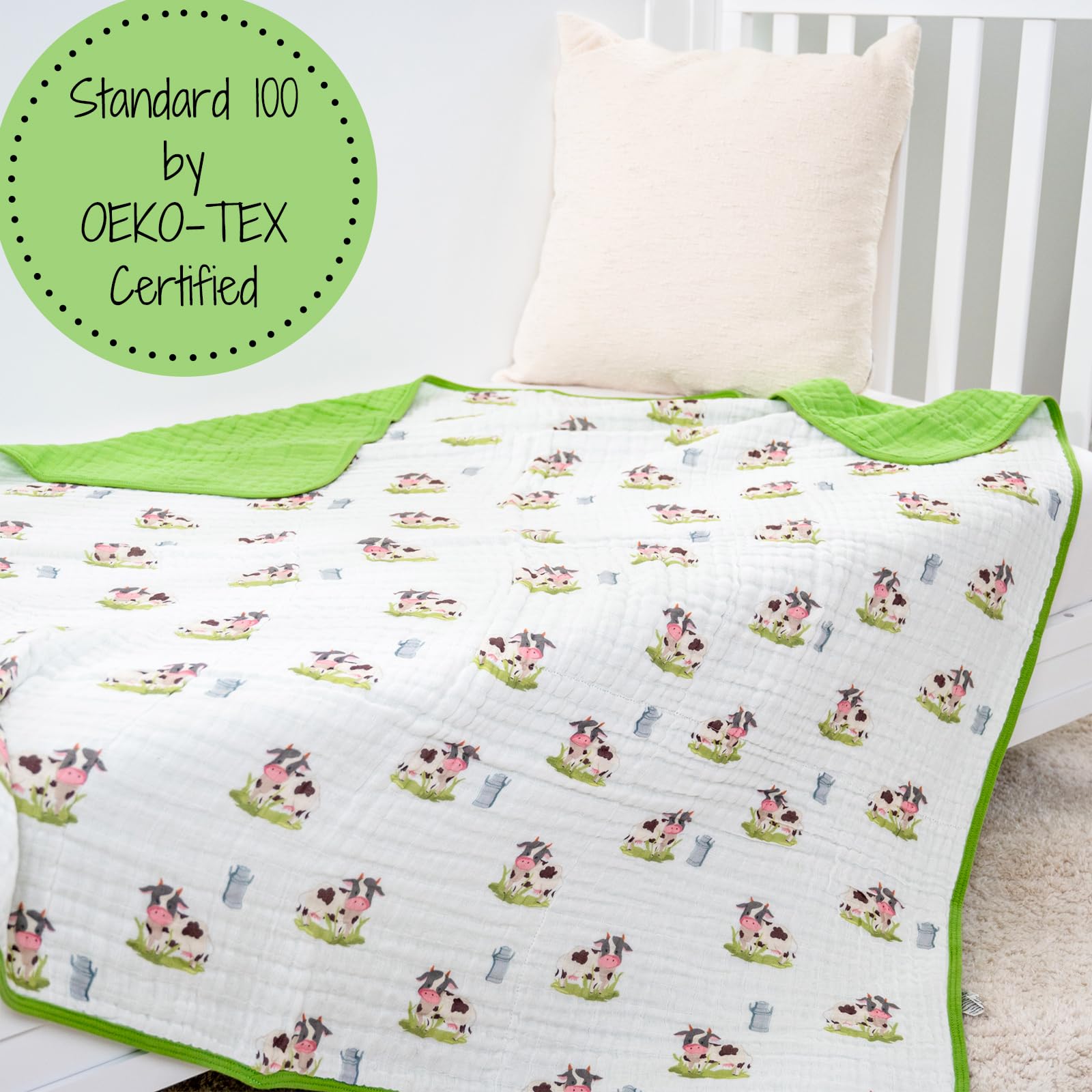 LollyBanks easy-care blanket remains durable after washing