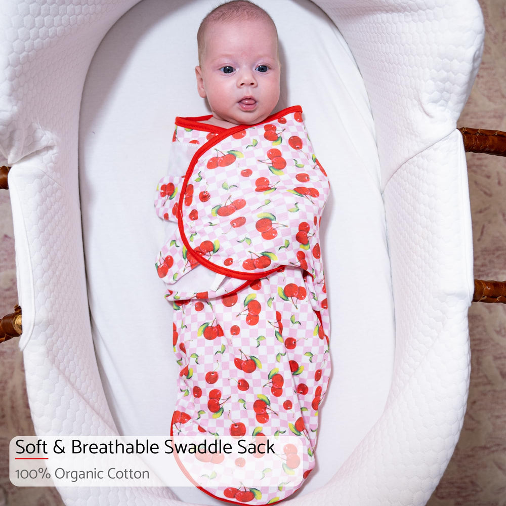 LollyBanks easy-change zipper swaddle bottom view for quick diaper changes