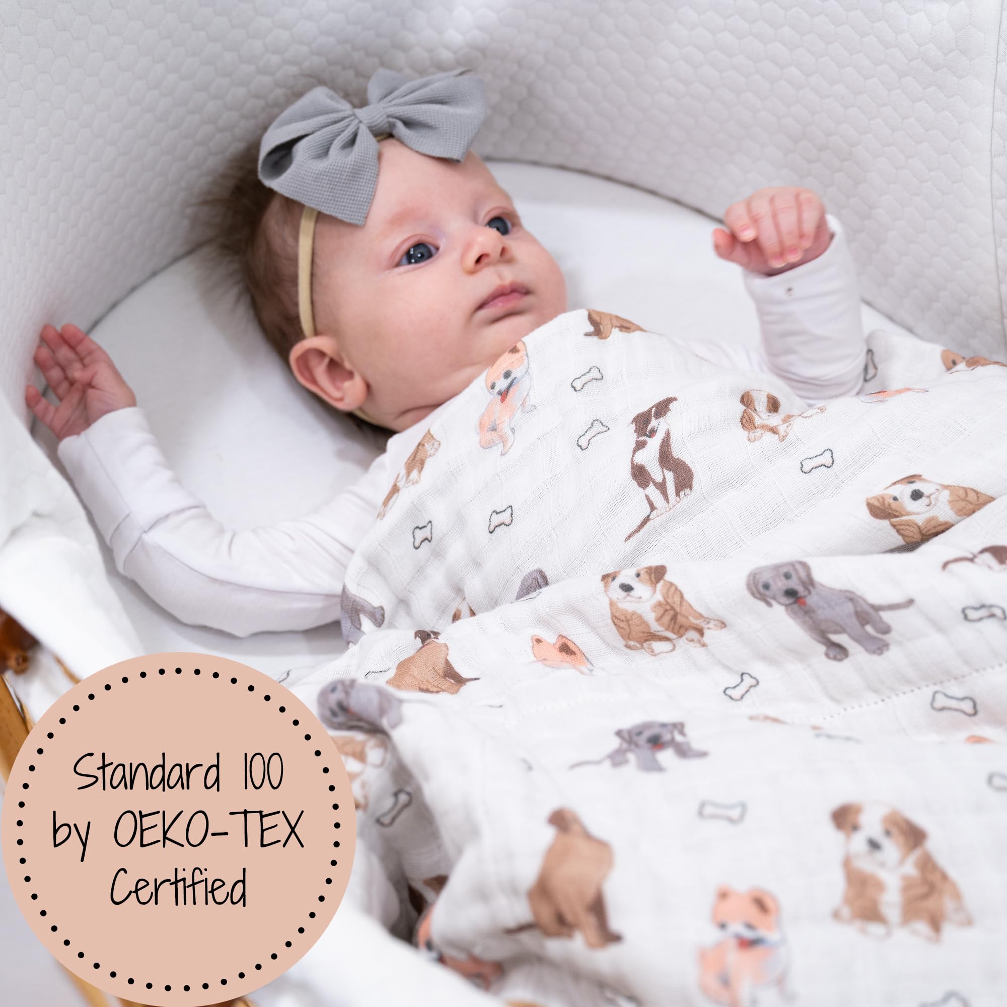 LollyBanks lightweight cozy blanket ideal for naps and stroller rides.