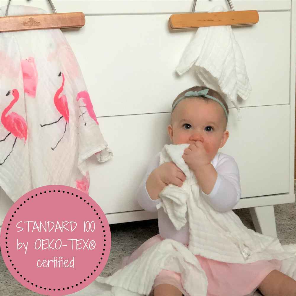 LollyBanks multiuse burp snuggle blanket supports everyday parent tasks