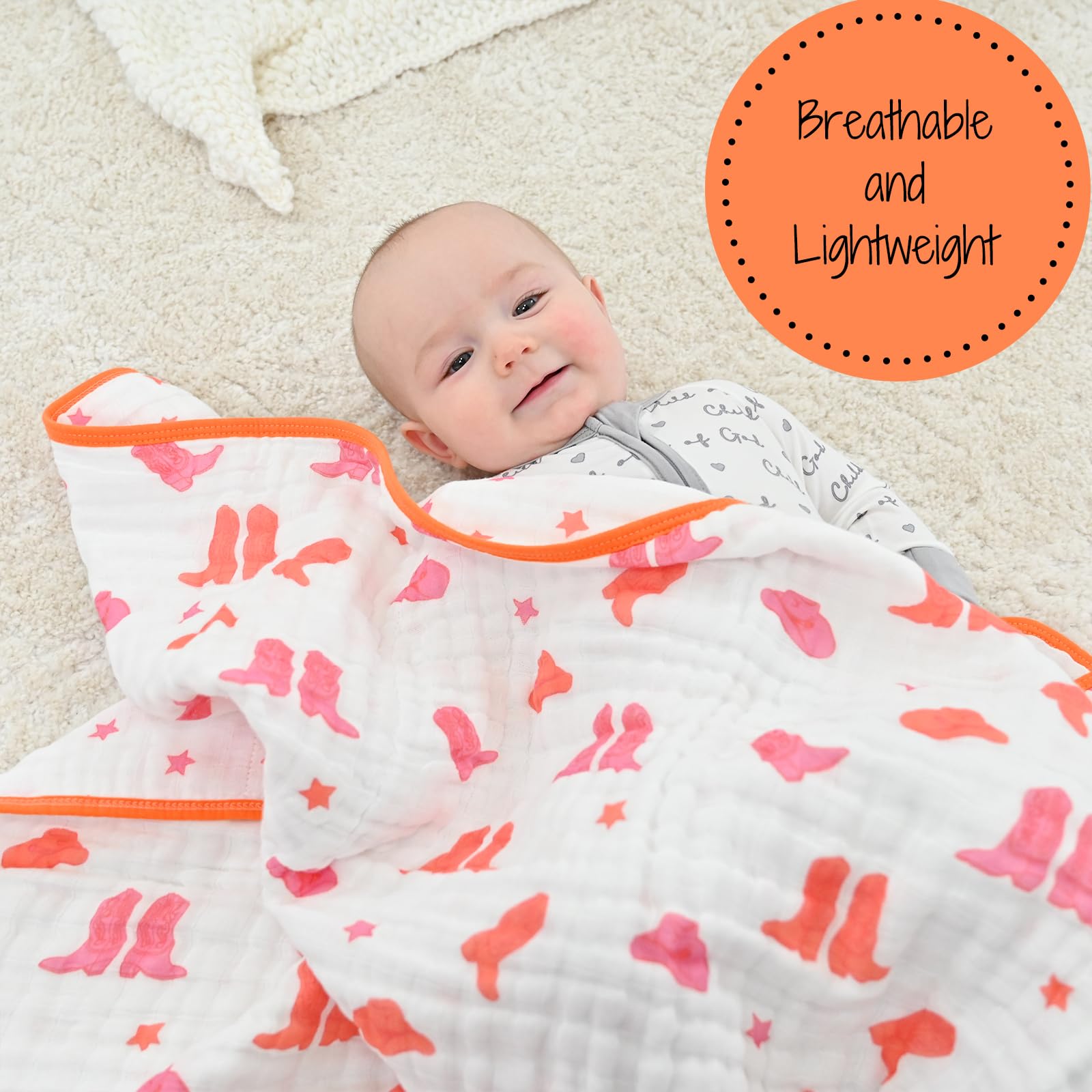 LollyBanks six-layer quilt stays lightweight yet warm for chilly days.