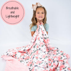 LollyBanks muslin blanket six-layer design provides extra warmth and gentle coziness.