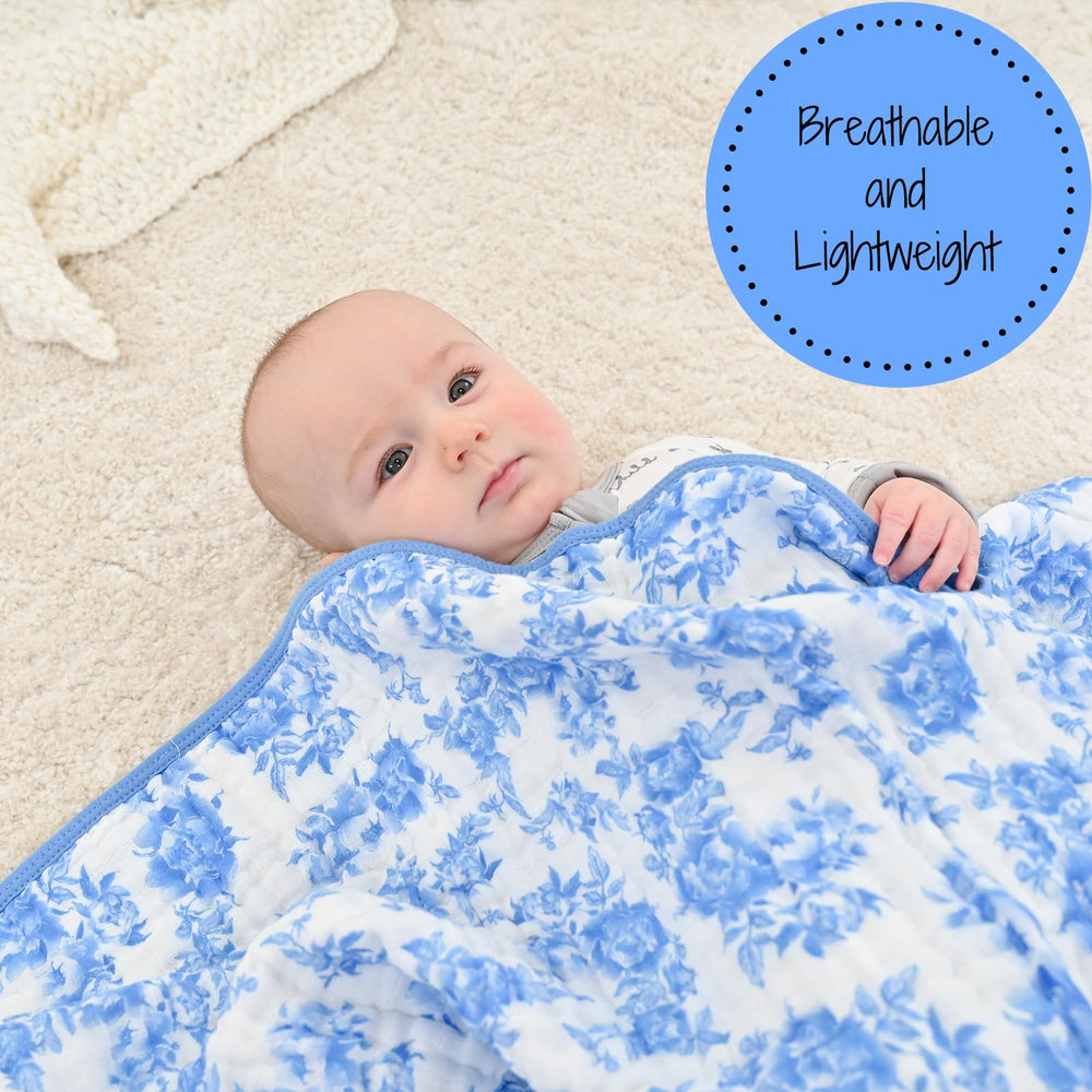 LollyBanks blanket is machine washable and durable for easy nursery care.