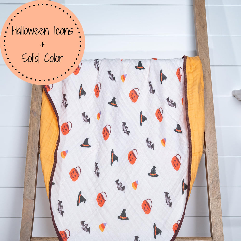 LollyBanks muslin blanket ready for travel and on-the-go comfort