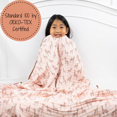 LollyBanks nursery cuddle blanket ideal for snuggles and stroller rides.