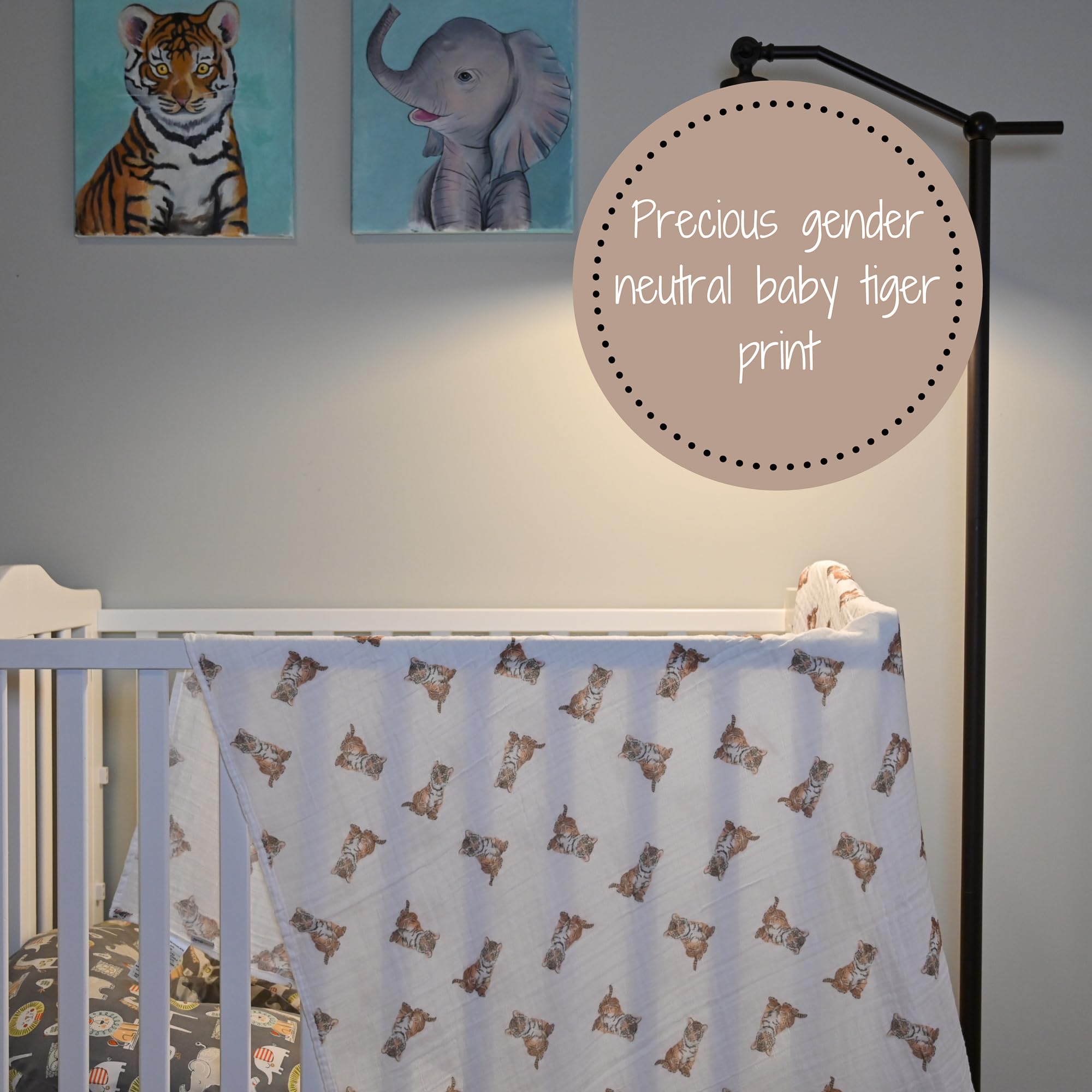 LollyBanks OEKO-TEX certified swaddle ensures safe, durable fabric and simple care.