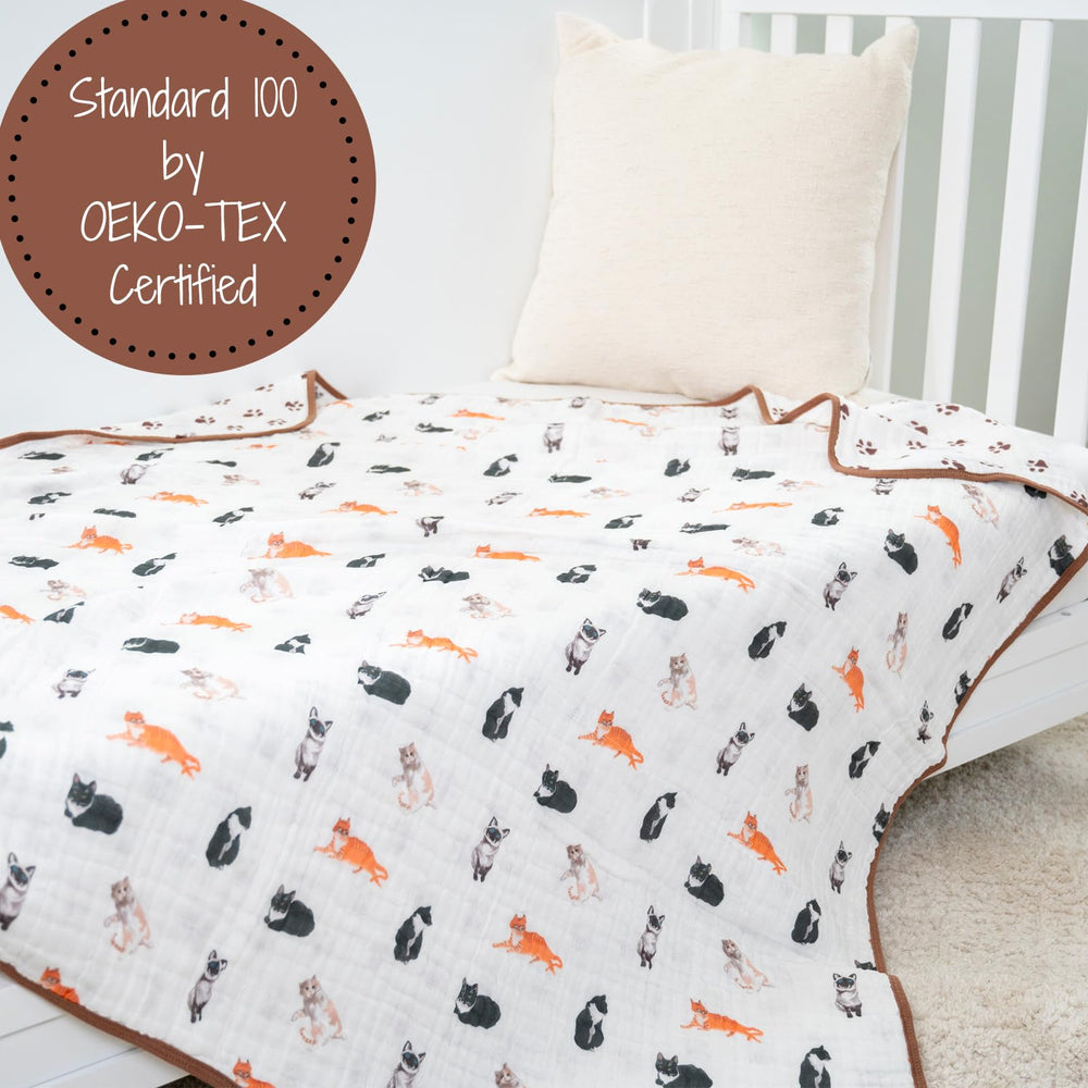 LollyBanks OEKO-TEX certified blanket uses safe fabrics for baby.