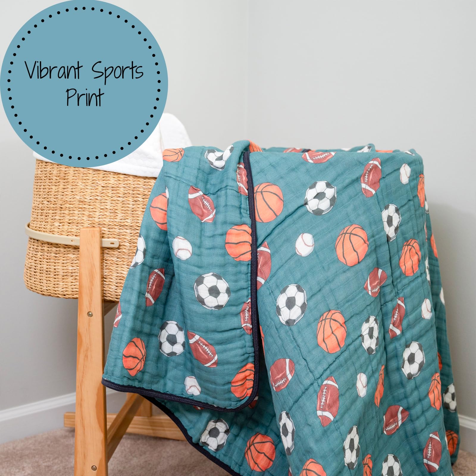 LollyBanks OEKO-TEX certified quilt, safe softness for baby skin.